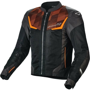 Geaca textil de vara MACNA ORCANO Negru S, 5