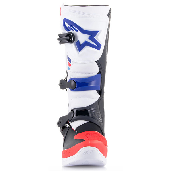 Cizme cross-enduro ALPINESTARS TECH 3 BOOT 42 Negru/Alb/Rosu, 6