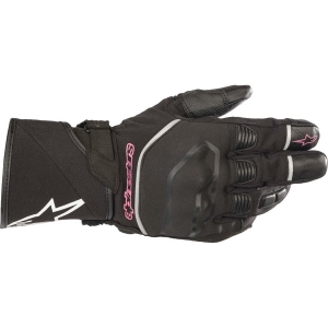 Manusi de piele dama impermeabile Alpinestars Stella Andes XS Negru/Roz