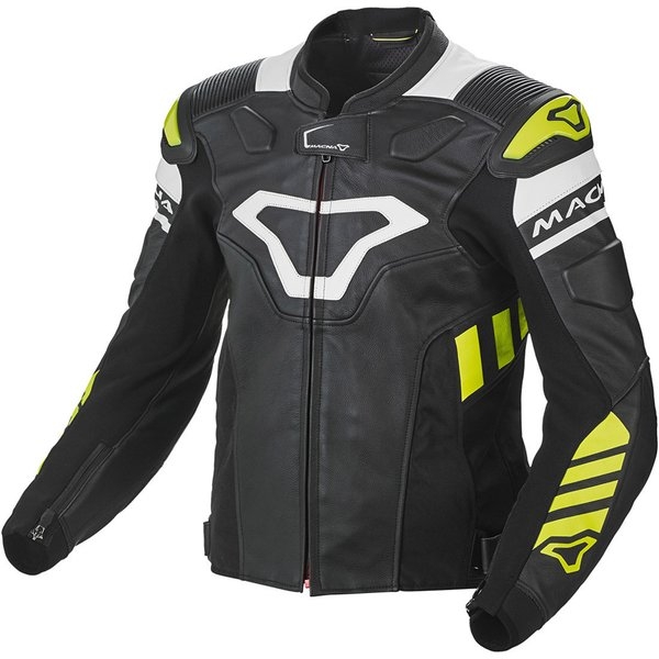 Geaca de piele sport/touring MACNA TRACKTIX (produs cu defect estetic) Negru 46, 4