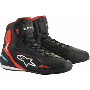 Ghete sport/touring Alpinestars Faster-3 Honda Edition 41 Negru/Rosu/Albastru, 8