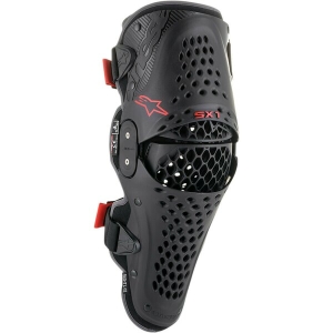 Protectii de genunchi Alpinestars SX-1 V2 S/M Negru/Rosu, 3