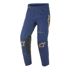 Pantaloni cross-enduro Alpinestars SUPERTECH FOSTER 28 Albastru/Portocaliu