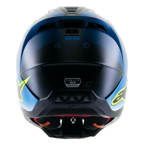 Casca cross-enduro Alpinestars Supertech S-M5 RAYON XS Gri deschis/Negru, 3