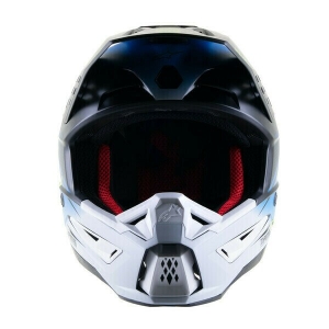 Casca cross-enduro Alpinestars Supertech S-M5 RAYON XS Gri deschis/Negru, 5