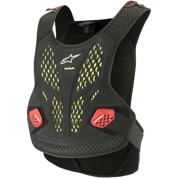 Armura piept Alpinestars SEQUENCE Negru/Alb/Rosu XS/S, 3