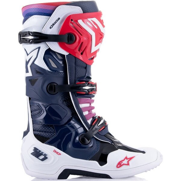 Cizme cross-enduro Alpinestars TECH 10 SUPERVENTED BOOT Alb 40.5, 11
