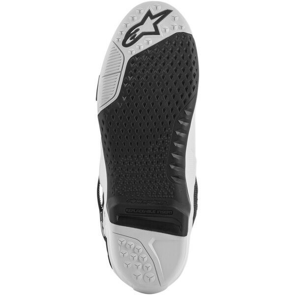 Cizme cross-enduro Alpinestars TECH 10 SUPERVENTED BOOT Alb 40.5, 35