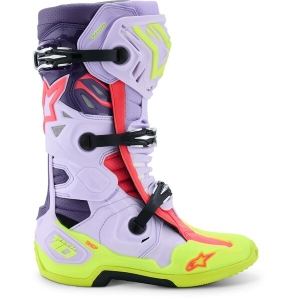 Cizme cross-enduro Alpinestars TECH 10 SUPERVENTED BOOT Alb 40.5, 13