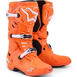 Cizme cross-enduro Alpinestars TECH 10 SUPERVENTED BOOT Alb 40.5, 32