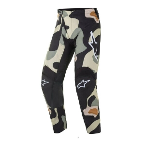 Pantaloni cross-enduro Alpinestars Racer Tactical 2021 28 Negru/Camo/Galben Fluo, 3