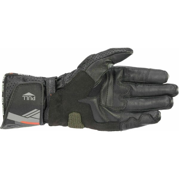 Manusi de piele sport/touring ALPINESTARS SP-8 V3 XXL Negru/Alb/Rosu fluo, 5
