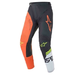 Pantaloni cross-enduro Alpinestars Racer Compass 34 Negru/Portocaliu/Alb, 3