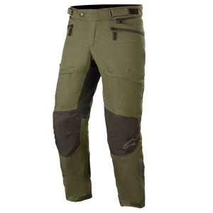 Pantaloni moto impermeabili Alpinestars AST-1 V2 WP L Negru/Verde, 5