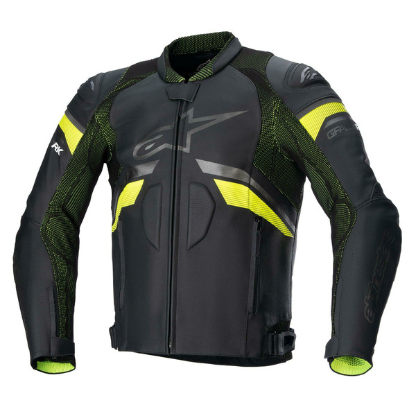 Geaca de piele Alpinestars GP PLUS R V3 RIDEKNIT 50 Negru/Alb/Rosu, 7