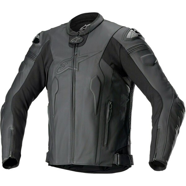 Geaca de piele sport/touring Alpinestars MISSILE V2 Negru/Alb 50, 2
