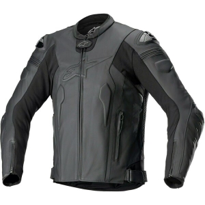 Geaca de piele sport/touring Alpinestars MISSILE V2 Negru/Alb 50