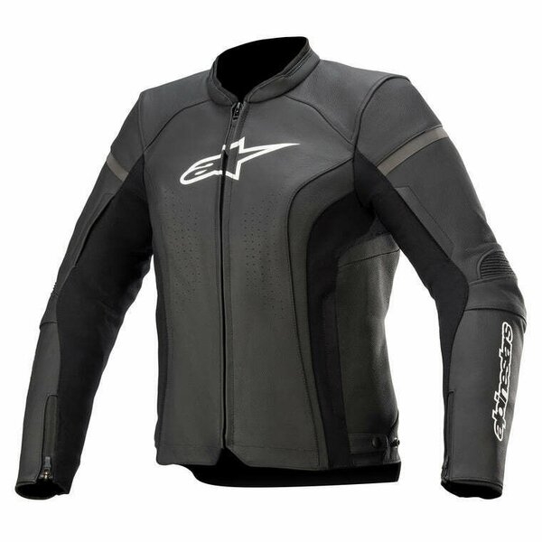 Geaca de piele dama Alpinestars Stella Kira V2 Negru/Alb 46, 3