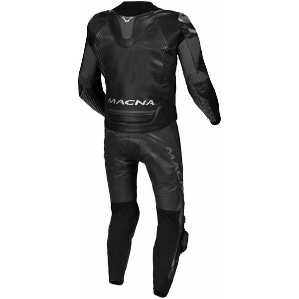 Combinezon de piele 2 piese MACNA TRONNIQ 50 Negru/Verde, 4