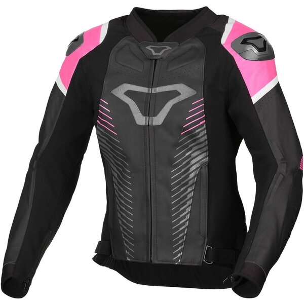 Geaca de piele dama sport/touring MACNA TRONNIQ Negru 36, 2