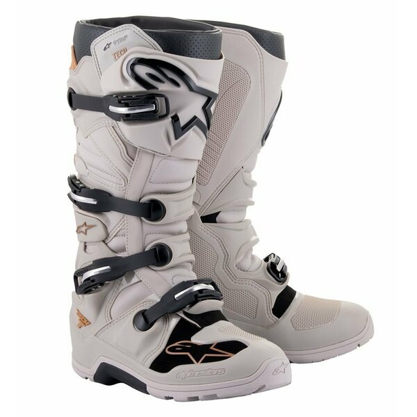 Cizme cross-enduro ALPINESTARS TECH 7 ENDURO DRYSTAR® Negru/Gri 45.5, 6