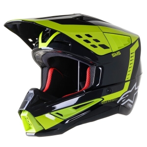 Casca cross-enduro Alpinestars Supertech S-M5 BEAM S Negru/Gri/Rosu, 5