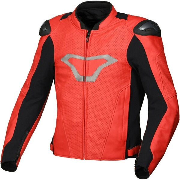 Geaca de vara din piele MACNA AVIANT AIR 50 Maro/Negru, 4