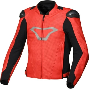 Geaca de vara din piele MACNA AVIANT AIR 50 Maro/Negru, 4