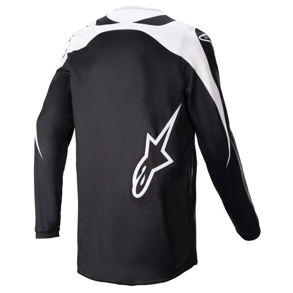Tricou cross-enduro Alpinestars Fluid Narin M Negru/Alb/Rosu, 2