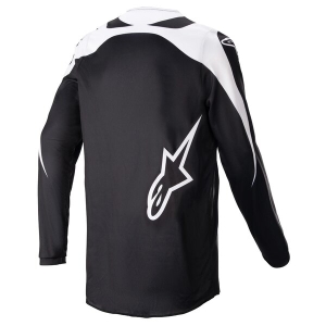 Tricou cross-enduro Alpinestars Fluid Narin M Negru/Alb/Rosu