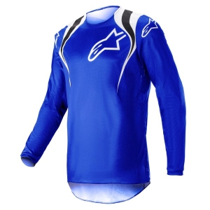 Tricou cross-enduro Alpinestars Fluid Narin M Negru/Alb/Rosu, 7