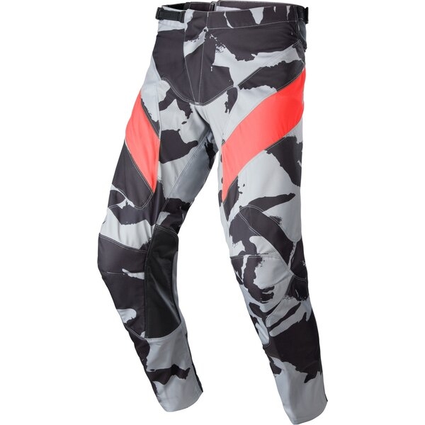 Pantaloni cross-enduro ALPINESTARS RACER TACTICAL 38 Negru/Camo/Rosu, 6