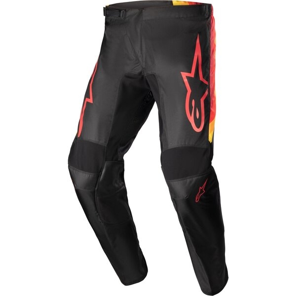 Pantaloni cross-enduro ALPINESTARS FLUID CORSA 34 Negru/Rosu, 4