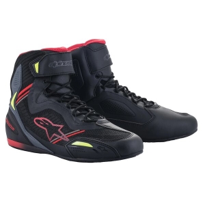Ghete moto sport touring Alpinestars Faster-3 RIDEKNIT 40.5 Negru/Negru