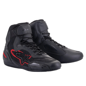 Ghete moto sport touring Alpinestars Faster-3 RIDEKNIT 40.5 Negru/Negru, 7