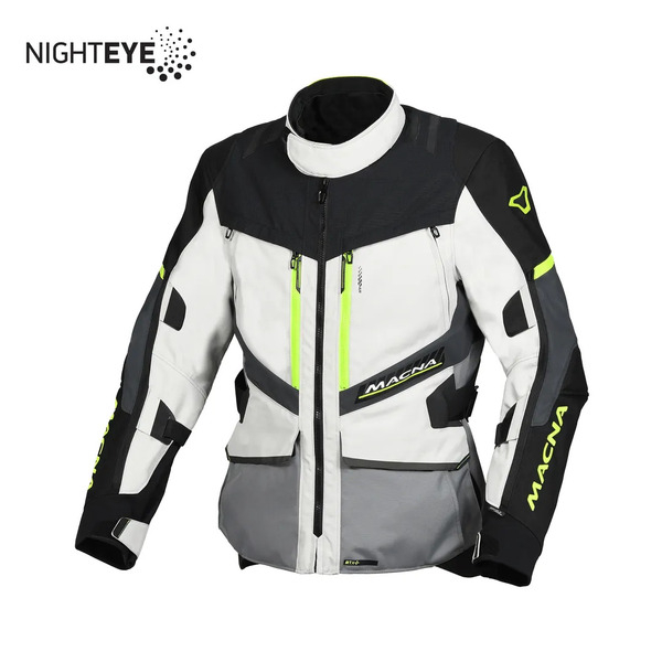 Geaca textil impermeabila touring/adventure MACNA DOMANE Negru S, 4