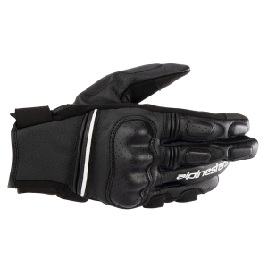 Manusi de piele sport/touring ALPINESTARS PHENOM S Negru/Rosu fluo