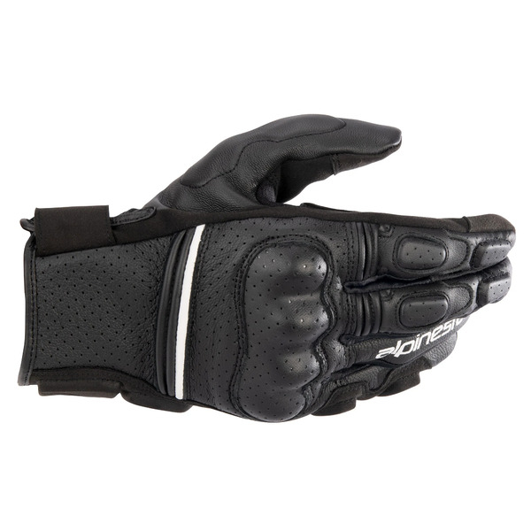 Manusi de piele vara sport/touring ALPINESTARS PHENOM AIR S Negru/Alb, 4
