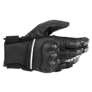 Manusi de piele vara sport/touring ALPINESTARS PHENOM AIR S Negru/Alb, 4