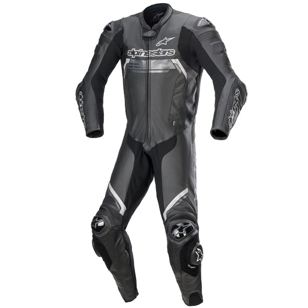 Combinezon de piele 1 piesa ALPINESTARS MISSILE V2 IGNITION 48 Negru/Gri/Galben, 7