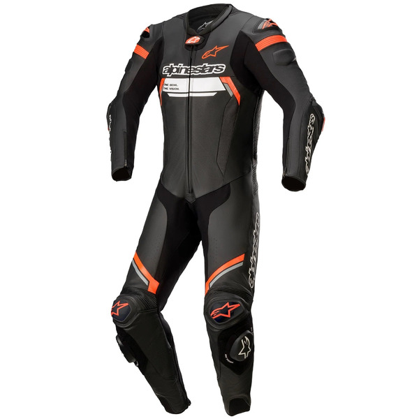Combinezon de piele 1 piesa ALPINESTARS MISSILE V2 IGNITION 48 Negru/Gri/Galben, 8