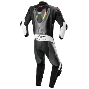 Combinezon de piele 1 piesa ALPINESTARS MISSILE V2 IGNITION 48 Negru/Gri/Galben