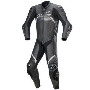 Combinezon de piele 1 piesa ALPINESTARS MISSILE V2 IGNITION 48 Negru/Gri/Galben, 7