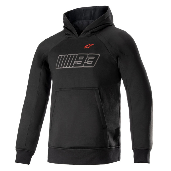 Hanorac de protectie ALPINESTARS MM93 THUNDER S Negru/Rosu, 3