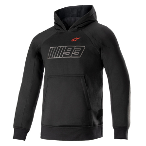 Hanorac de protectie ALPINESTARS MM93 THUNDER S Negru/Rosu, 3