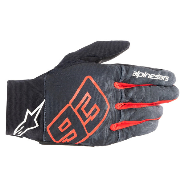 Manusi moto ALPINESTARS MM93 ARAGON XL Negru/Gri/Rosu, 4
