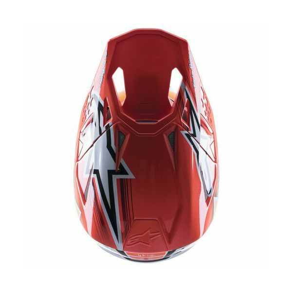 Casca cross-enduro Alpinestars Supertech S-M10 TLD EDITION 23 S Rosu/Negru, 14