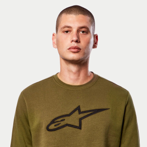 Bluza ALPINESTARS AGELESS CREW Fleece XXL Navy/Gri, 8