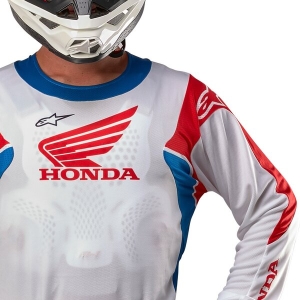 Tricou cross-enduro ALPINESTARS HONDA RACER ICONIC XXL Negru/Rosu, 12
