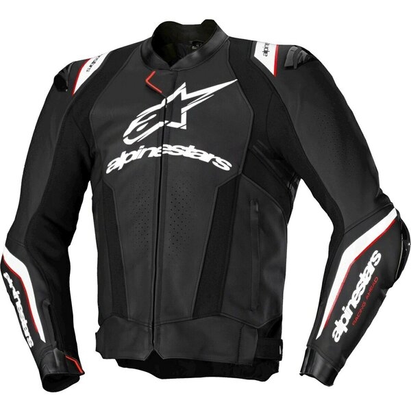 Geaca de piele sport ALPINESTARS MISSILE V3 IGNITION Negru/Alb 60, 3